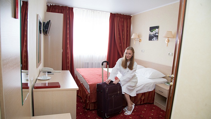 Отдых в центре Омска для одного или двоих в отеле Amaks