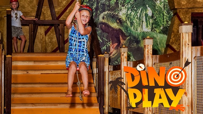 Посещение в будний или выходной день игрового клуба Dino Play