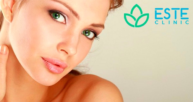 -61% на косметологию в Este Clinic Биоревитализация, пилинги, плазмолифтинг, интралипотерапия, Botox и Dysport от врачей-косметологов