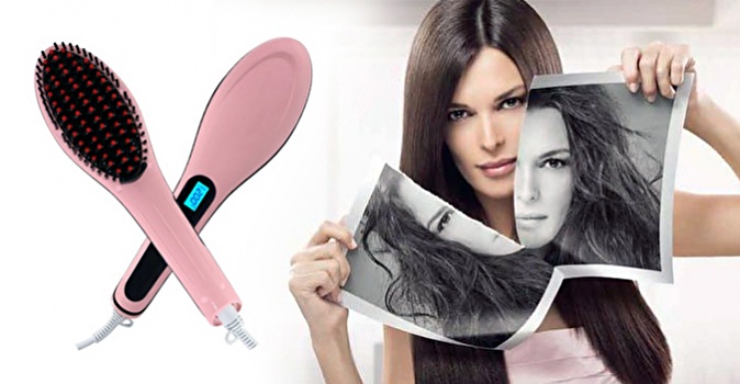 Электрическая расческа-выпрямитель Fast Hair Straightener в интернет-магазине City-shopping
