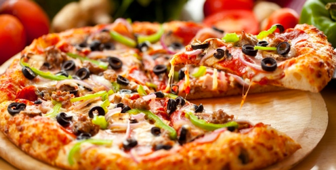 Весь ассортимент пиццы от службы доставки «Милана-пицца».