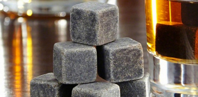 1, 2 или 3 набора камней из стеатита Whiskey Stones.