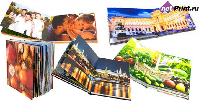 Печать фотокниги «Принтбук Royal» или «Принтбук Премиум» в сервисе цифровой печати netPrint.ru.