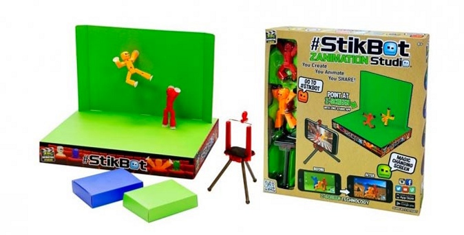 Анимационная студия, игровой набор или игрушка Stikbot на выбор.