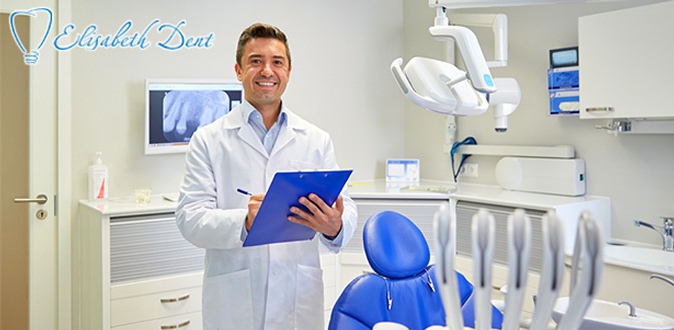 Установка имплантатов и виниров, ультразвуковая чистка зубов, Air Flow, металлокерамические коронки и не только в трёх клиниках Elisabeth Dent.