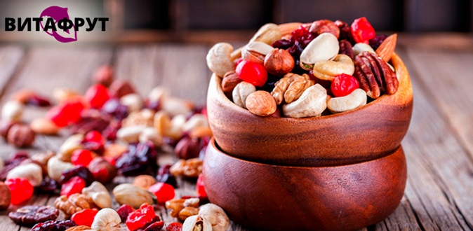 Орехово-фруктовый набор весом 3 кг от компании «Витафрут».