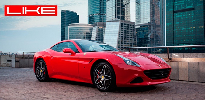 1 или 2 часа проката спорткара Ferrari California, Porsche 911 или Porsche Panamera Turbo с возможностью тест-драйва от компании Like.