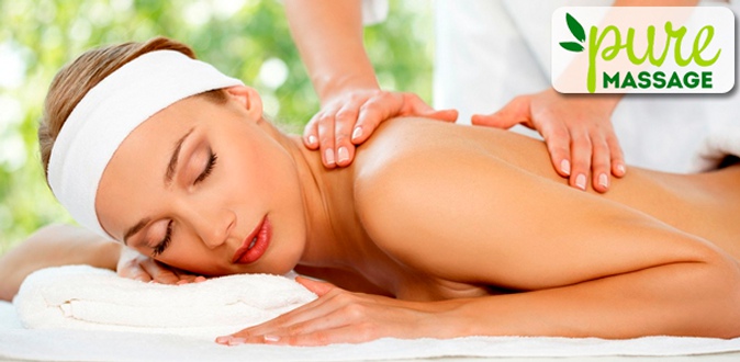 Различные сеансы массажа на выбор + расслабляющие и общеукрепляющие spa-программы в салоне Pure Massage.