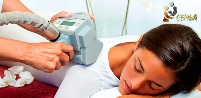 LPG-массаж всего тела и антицеллюлитное обертывание в медицинском массажном центре «Семья».