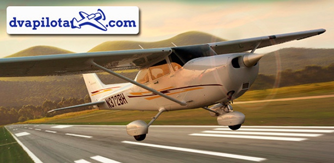 Полет на самолете Cessna 172 для компании из 2-3 человек или пилотаж на спортивном самолете «Дельфин» с экскурсией над Кронштадтом от компании «Два пилота».