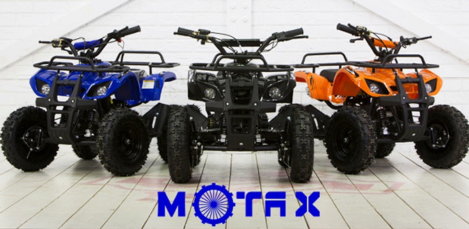 Детские и подростковые квадроциклы, минимото и миникроссы, велосипеды в интернет-магазине мототехники Motax.