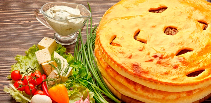 3, 5, 7 или 10 осетинских пирогов на выбор с бесплатной доставкой от пекарни «Алан Мос».
