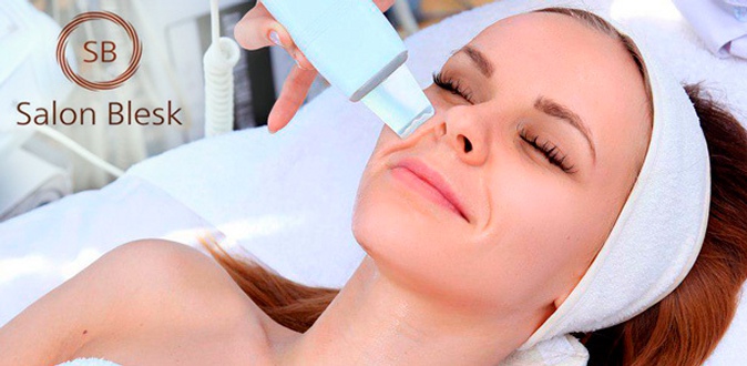 Ультразвуковая или комбинированная чистка, биоревитализация и другие процедуры по уходу за кожей лица в салоне красоты «Блеск».