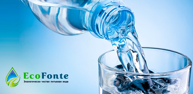 Доставка воды высшей категории от компании EcoFonte: 4, 5 и 6 бутылей или полный комплект с кулером 7Liech-W, стаканодержателем и стаканчиками.