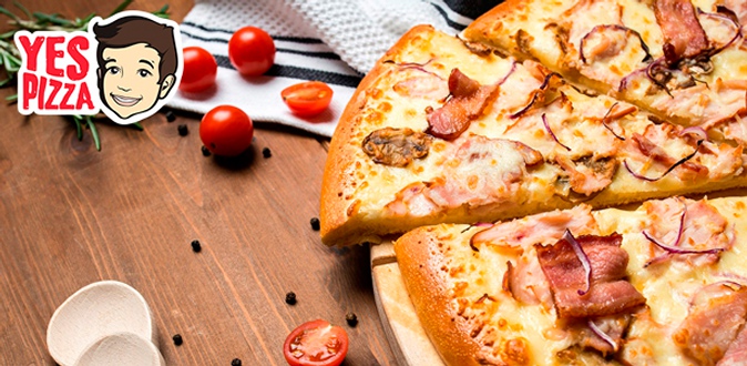 Все меню пиццы в сети ресторанов Yes Pizza: с грибами, сыром, пепперони и не только.