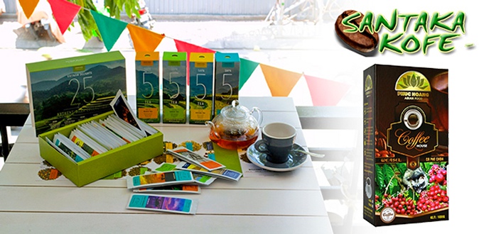 Аутентичный вьетнамский чай и кофе «Копи Лювак» от интернет-магазина Santaka-Kofe со скидкой 50%