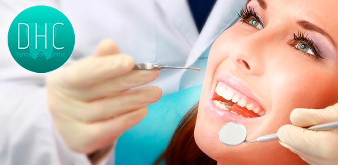 УЗ-чистка, отбеливание по системе AirFlow, фторирование, лечение и удаление зубов в стоматологическом центре DHC.