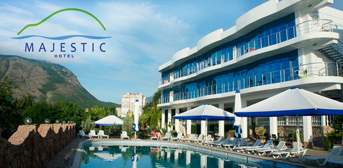 Spa-отдых для двоих в отеле Majestic в Крыму: 3-разовое питание, романтический ужин, пользование spa-зоной, массаж, закрытый бассейн, экскурсии и не только.