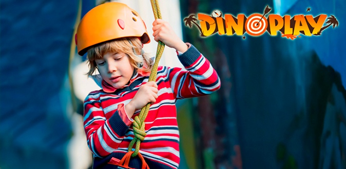 Билет на целый день в игровую зону Dino Play в ЦДМ на «Лубянке»: батут, веревочный парк, троллейка и не только.