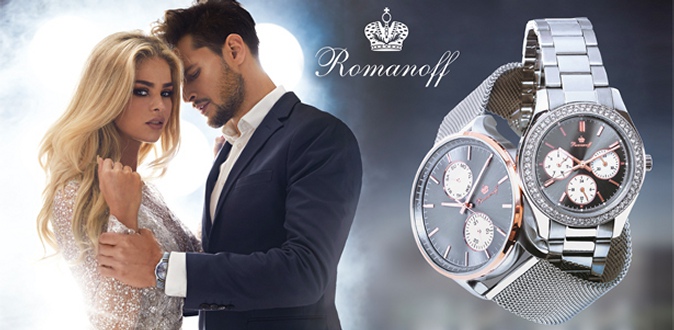 Скидка до 25% на наручные часы Romanoff от официального онлайн-бутика часовой компании-производителя Romanoff