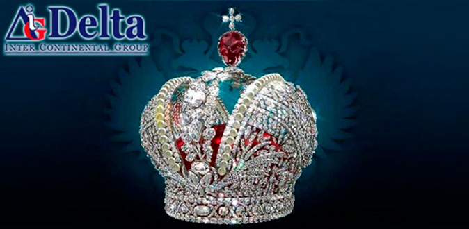 Пешеходная экскурсия «Корона Российской империи» с посещением выставки «Алмазный фонд» от туристической компании Delta.