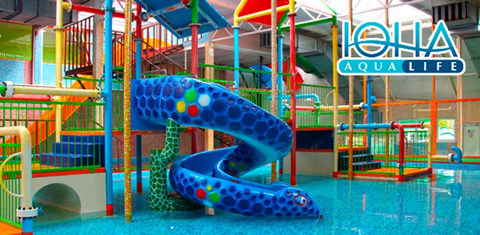 Целый день водных развлечений для детей или взрослых в будни или выходные в аквапарке «Аква-Юна»: сауна, хаммам, джакузи и не только!
