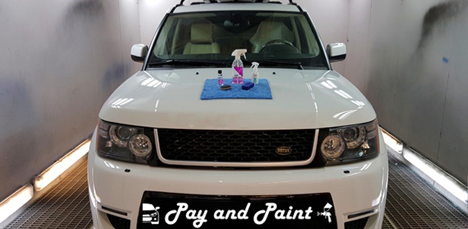 Скидка 40% на покраску детали автомобиля в студии кузовного ремонта и техническом центре Pay and Paint