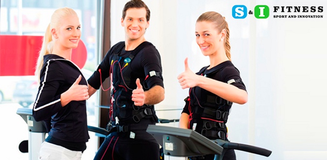 Занятия на EMS-тренажере E-Fit в студии S&I Fitness: от 1 до 24 тренировок!