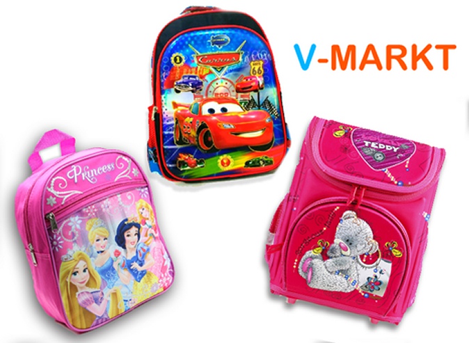 Готовимся к школе! Красочный детский рюкзак на выбор от интернет-магазина V-Markt
